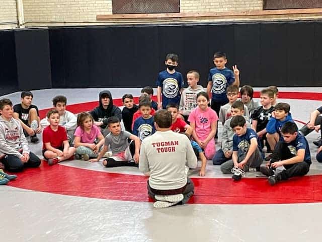 Group wrestling sessions in CT